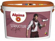 Alpina Structur Effekt / Альпина структурная краска для интерьеров