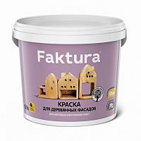 Faktura / Фактура краска на водной основе с воском для деревянных фасадов