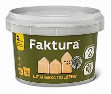Faktura / Фактура акриловая шпатлевка для дерева при наружных и внутренних работах