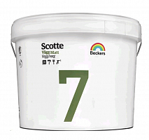 Beckers Scotte 7 / Беккерс Скотти экологичная, матовая краска для стен и потолков