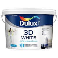 Dulux 3D White / Дюлакс 3Д Ослепительно белая краска с частицами мрамора