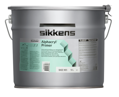 Sikkens Alphacryl Primer / Сиккенс Альфакрил Праймер грунтовочная краска блокирующая