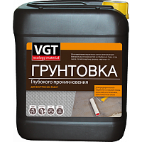 VGT / ВГТ ВД-АК-0301 грунтовка глубокого проникновения для внутренних работ