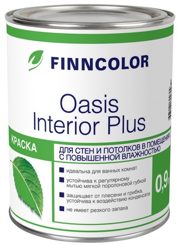 Finncolor Oasis Interior Plus / Финнколор Интериор Плюс краска для стен и потолков