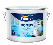 Dulux Domus Aqua / Дюлакс Домус Аква полуматовая водорастворимая краска для деревянных фасадов