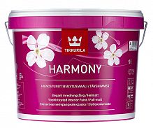 Tikkurila Harmony / Тиккурила Гармония глубокоматовая краска для стен и потолков