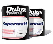 Краска интерьерная Dulux Trade Supermatt белая матовая