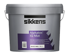 Sikkens Alphatex IQ Mat / Сиккенс Альфатекс Ай Кью матовая краска для внутренних и наружных работ