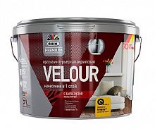 Краска акриловая для стен и потолков Dufa Premium Velour (Дюфа Премиум Велюр)
