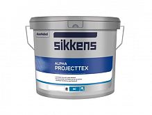 Sikkens Alpha Projecttex / Сиккенс глубоко матовая краска для стен и потолков