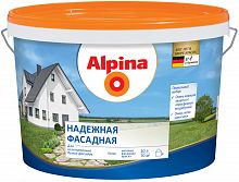 Alpina / Альпина Надежная Фасадная краска ослепительно белая