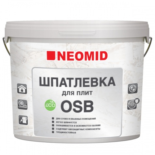 Neomid / Неомид шпатлевка для OSB плит
