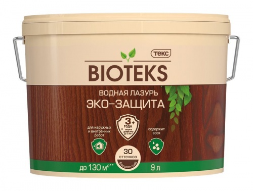 Bioteks / Биотекс защитно декоративная лазурь для внутренних и наружных работ