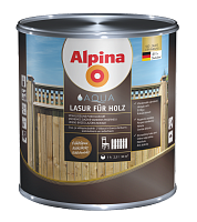 Alpina Aqua Lasur fūr Holz / Альпина лазурь для наружных и внутренних работ