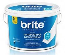 Brite Professional Ti Pure Quality / Брайт моющаяся влагостойкая краска для стен и потолков