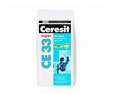 Затирка для плитки Ceresit CE 33 Super (Церезит)