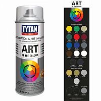 Tytan Professional Art of the colour / Титан аэрозольный лак акриловый в балончиках универсальный