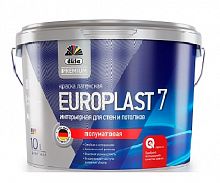 Краска латексная для стен и потолков Dufa Premium Europlast 7 (Дюфа Премиум Европласт)