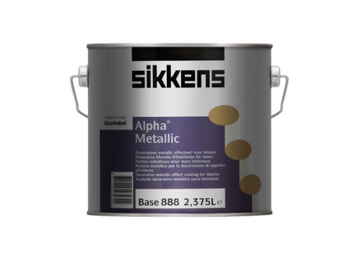 Sikkens Alpha Metallic / Сиккенс Альфа Металлик декоративная краска с металическим эфеектом