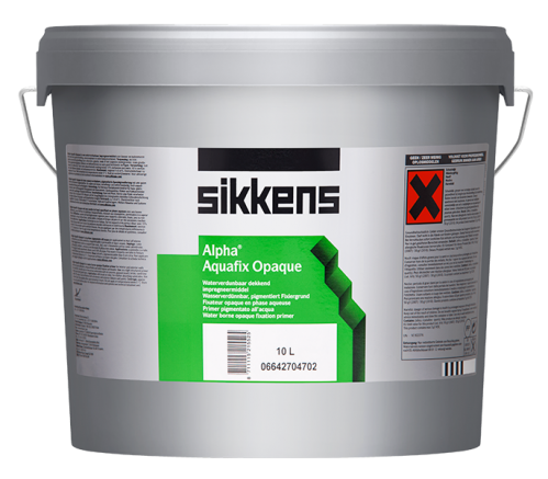 Sikkens Alpha Aquafix Opaque / Сиккенс Аквафикс грунт пигментированный универсальный
