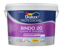 Dulux Bindo 20 / Дюлакс Биндо 20 полуматовая краска для кухни и ванной