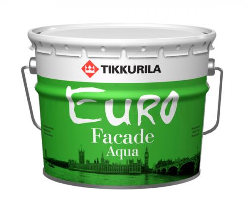 Фасадная краска Tikkurila Euro Facade Aqua (Евро Фасад Аква)
