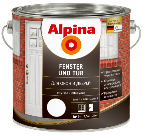 Alpina Fenster Und Tur / Альпина эмаль для окон и дверей